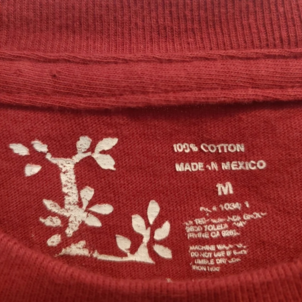 MEN'S LRG CLOTHING EQUIPMENT RED with BLACK T-shirt - Picture 6 of 7